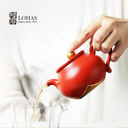 【LOHAS陆宝】凝月茶礼200ml-富贵红 商品图2