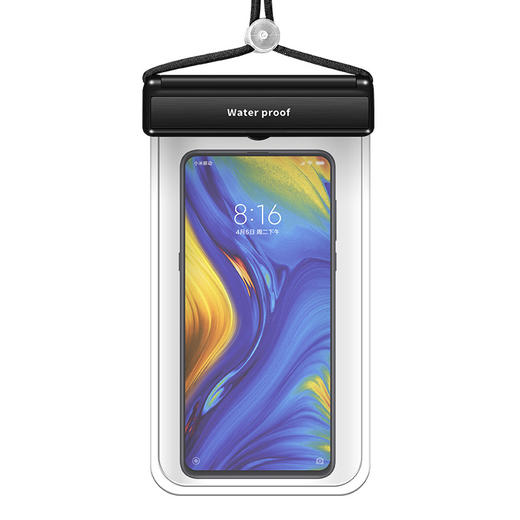 手机防水袋外卖骑手专用手机套可触屏游泳温泉泡澡防雨密封防尘包-W仓 商品图4