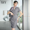 IWY/夏季高端职业装连衣裙套装工装女气质女神范售楼部前台工作服Q707 商品缩略图1