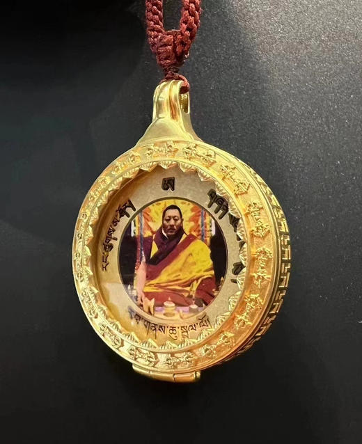 配包金嘎乌盒  法王如意宝嘎乌盒 商品图1