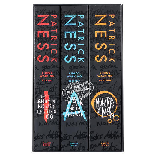 【中商原版】混沌行走盒装CHAOS WALKING PACK英文原版Patrick Ness 商品图1