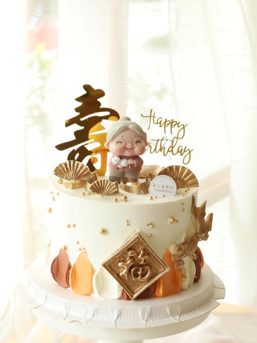 金色系祝寿老奶奶 商品图0