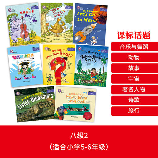 大猫英语分级阅读八级组套(含八级1.2.3)(适合小学五.六年级) 商品图6