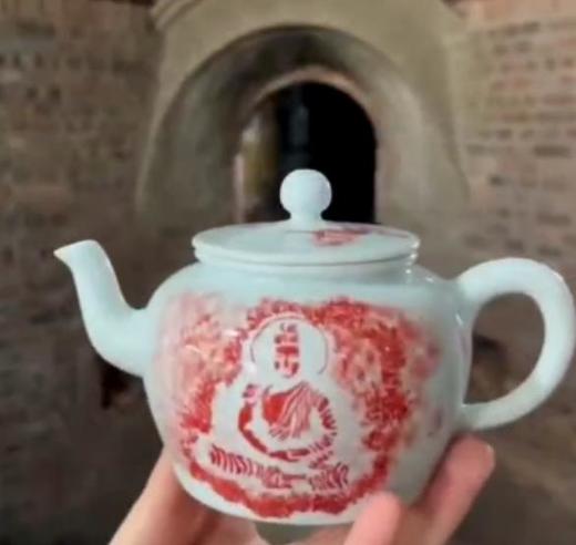 拓片观音诗词壶 商品图0