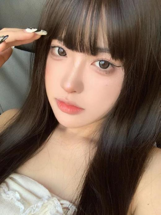 半年抛 annakelly  美瞳 芝麻糊 直径14.5mm着色13.8mm 商品图3