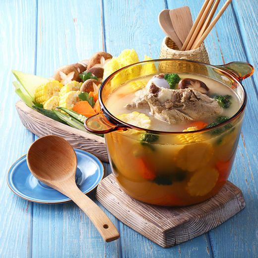 康宁 2.25L玻璃锅+3.5L深汤锅锅具套装 商品图5