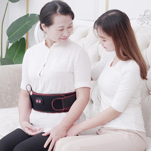 奕佳 电加热护腰带 保暖自发热 按摩腰带 暖宫腰带腰部按摩器 YJ-909K 商品图3