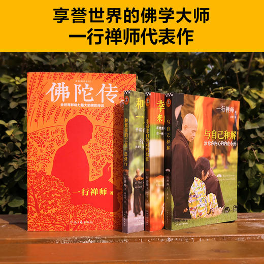 一行禅师《心灵四书》套装 | 享誉海内外的佛学大师，在生活、工作中感受佛学的真谛 商品图0