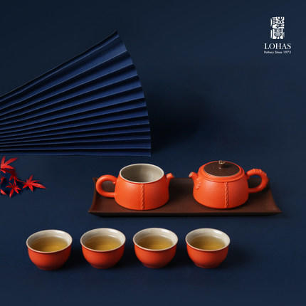 【LOHAS陆宝】福虎临门茶组-经典蓝 商品图2