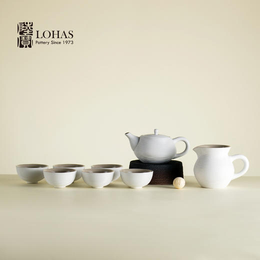【LOHAS陆宝】镜清雅旋壶茶组9件式-雅致黑 商品图4
