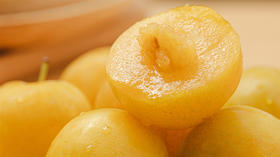  桃李春风一杯酒，金黄色的四川桃花李，真甜！ 