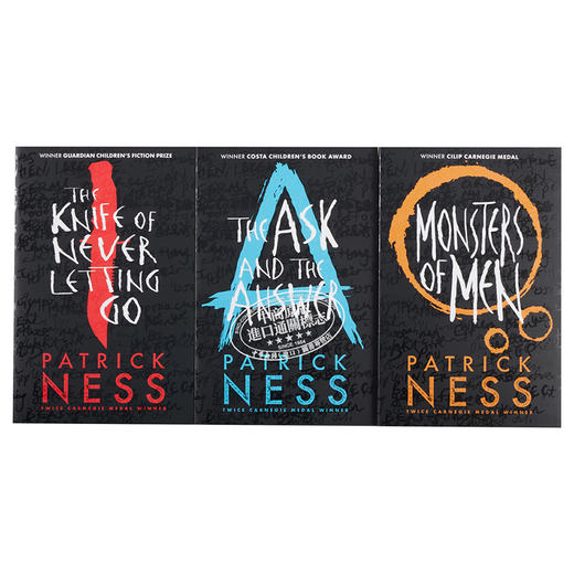 【中商原版】混沌行走盒装CHAOS WALKING PACK英文原版Patrick Ness 商品图2