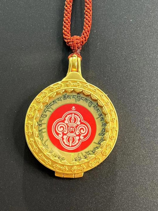 配包金嘎乌盒  法王如意宝嘎乌盒 商品图4