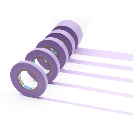 日本SUN-K弱粘性美纹胶带 masking tape紫色直线用紫绘画制图胶带 商品图5