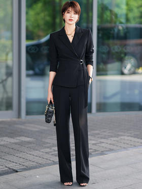 高级感西装套装女2023新款休闲职业气质女神范西服外套正装