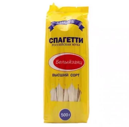 【中欧班列精选】俄罗斯进口面粉 国内制作全麦俄雪兔俄麦原味细挂面/刀削面/南瓜面320g/500g/袋 商品图9