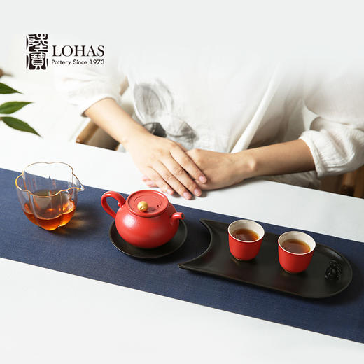 【LOHAS陆宝】凝月茶礼200ml-富贵红 商品图3