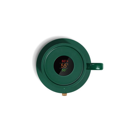 米贝丽  暖暖杯  保温加热杯子usb数显杯 垫底座热牛奶神器恒温杯 U1 商品图4