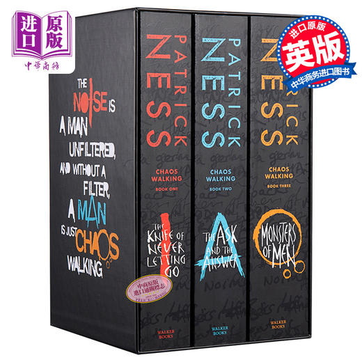 【中商原版】混沌行走盒装CHAOS WALKING PACK英文原版Patrick Ness 商品图0