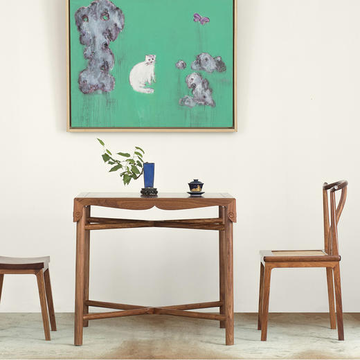 连枝折叠方桌 餐桌茶桌 商品图0