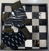 斑马纹高筒袜子 商品缩略图0