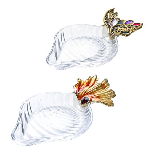 罗比罗丹轻奢时光小果碟珐琅彩工艺茶几干果盘 商品图4