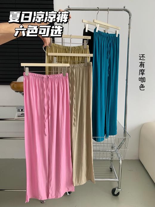预售|夏季垂感薄款阔腿裤.潮快闪[福利品] 商品图3