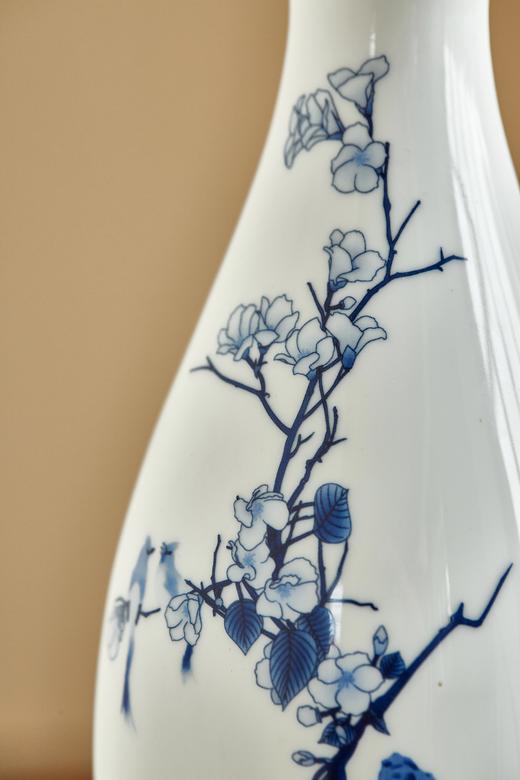 富玉  陶瓷花瓶卧室陶瓷器中式居家装饰品花瓶-玉兰瓶 商品图4