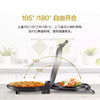 美的(Midea)（509262）电饼铛家用1500W大功率多功能双面加热智能感温煎饼机加深烤盘煎烤机JHN34Q 商品缩略图2