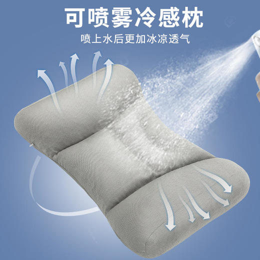【简形护颈枕】日本睡眠黑科技自由高度调节保护颈椎承托设计全新冷感科技面料一触即凉随意清洗舒适透气天然健康缓解放松你的颈椎 商品图0