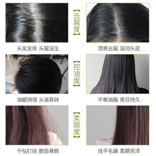 【控油又除螨良心国货】修正青花椒洗发露除螨去屑控油改善干枯毛躁无硅油柔顺洗发水 商品图3
