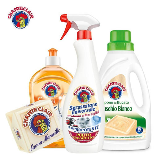 大公鸡头四件套去污喷雾+洗洁精+鸡头皂+洗衣液/117825 礼盒内产品味道随机 商品图1