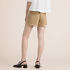 谜底小个子短裤2022夏季新款复古细条纹拼接休闲短裤女222MK0659 商品缩略图2