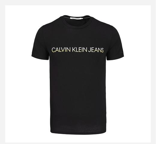 凯文克莱(Calvin Klein)CK男装 男士圆领短袖字母T恤 99303 商品图0