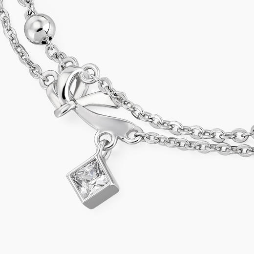 KADER蝴蝶结纯银手链女生ins小众设计高级轻奢生日礼物2022年新款 商品图4