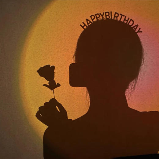 女神氛围感happybirthday水钻发箍 商品图4