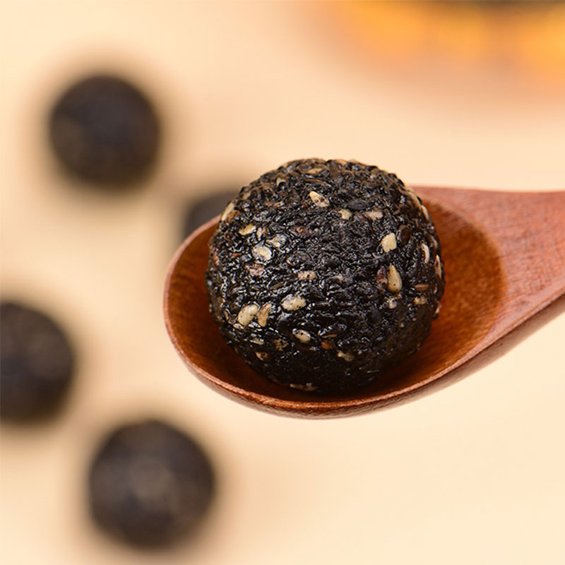 s 西域皇后新疆黑芝麻丸500克/袋  独立小袋黑芝麻球整粒芝麻零食