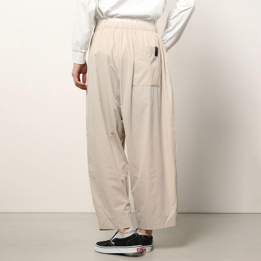 N.HOOLYWOOD RIBBED EASY PANTS 腰围弹性廓形九分裤 宽松休闲裤 商品图2