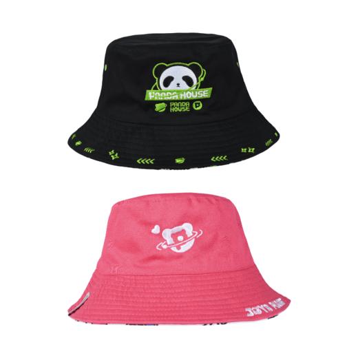 熊猫屋PANDAHOUSE 超趣新星-双面渔夫帽 白/黑 商品图1