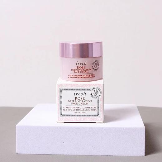 【爆款超低价预售 急单慎拍】Fresh馥蕾诗大马士革玫瑰密集保湿面霜7ml小样补水滋润舒缓非卖品 商品图0