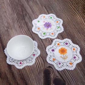 日本制造押花杯垫