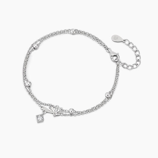 KADER蝴蝶结纯银手链女生ins小众设计高级轻奢生日礼物2022年新款 商品图0