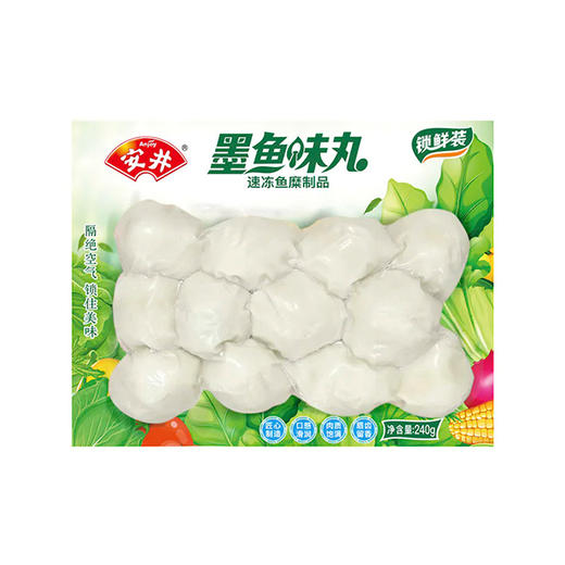 安井锁鲜装墨鱼味丸 240g 商品图0