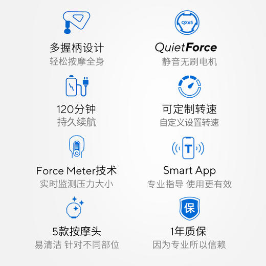 美国Theragun Elite筋膜枪蓝牙连接智能专业肌肉放松器 商品图5