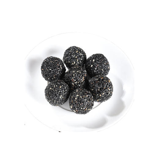 s 西域皇后新疆黑芝麻丸500克/袋  独立小袋黑芝麻球整粒芝麻零食 商品图5