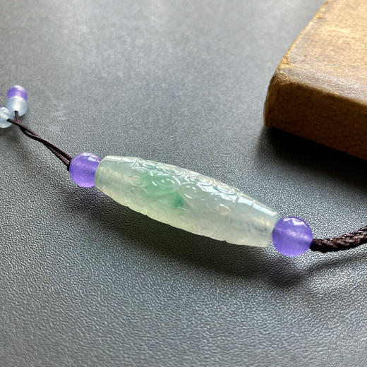 冰种飘阳绿翡翠大勒子 商品图3