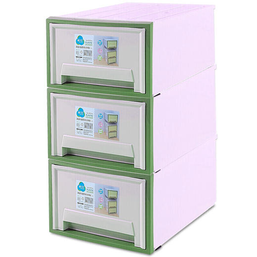 【清仓】茶花 收纳柜抽屉式收纳箱整理箱子收纳盒28791k 1个装 商品图1