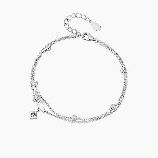 KADER蝴蝶结纯银手链女生ins小众设计高级轻奢生日礼物2022年新款 商品图2