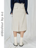 oldcolour不规则简约半身裙夏季新款显瘦遮胯设计感中长裙 商品缩略图4
