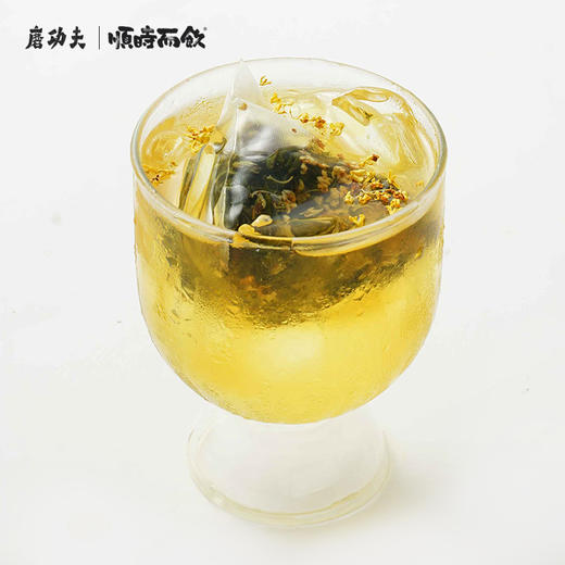 【买2袋送1袋蜜桃乌龙茶】磨功夫桂花乌龙30g（10包）便携茶包冷泡热泡三角茶包 商品图3